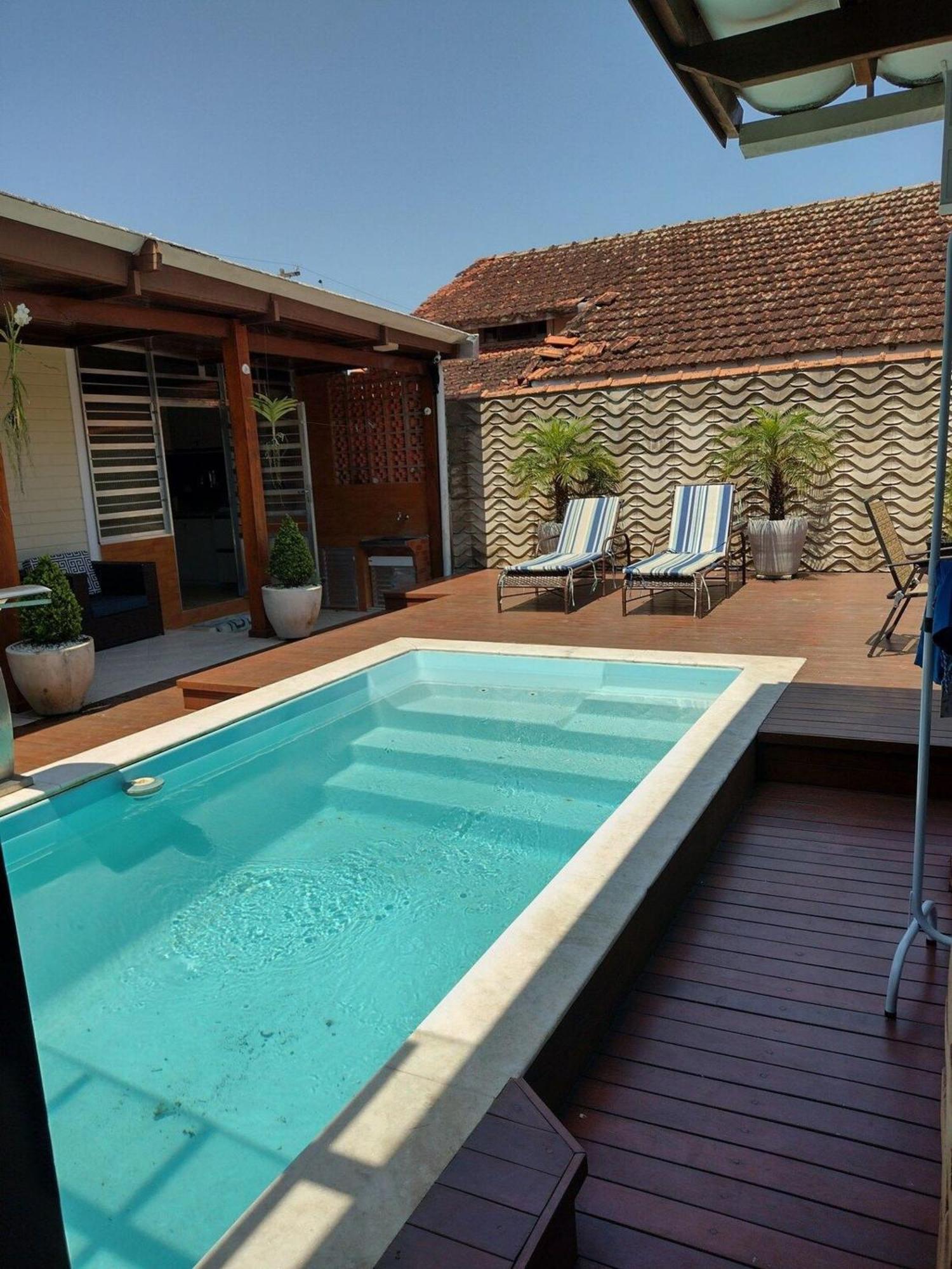 Casa Agradavel Com Piscina, A Poucos Passos Da Praia Peruíbe Zewnętrze zdjęcie
