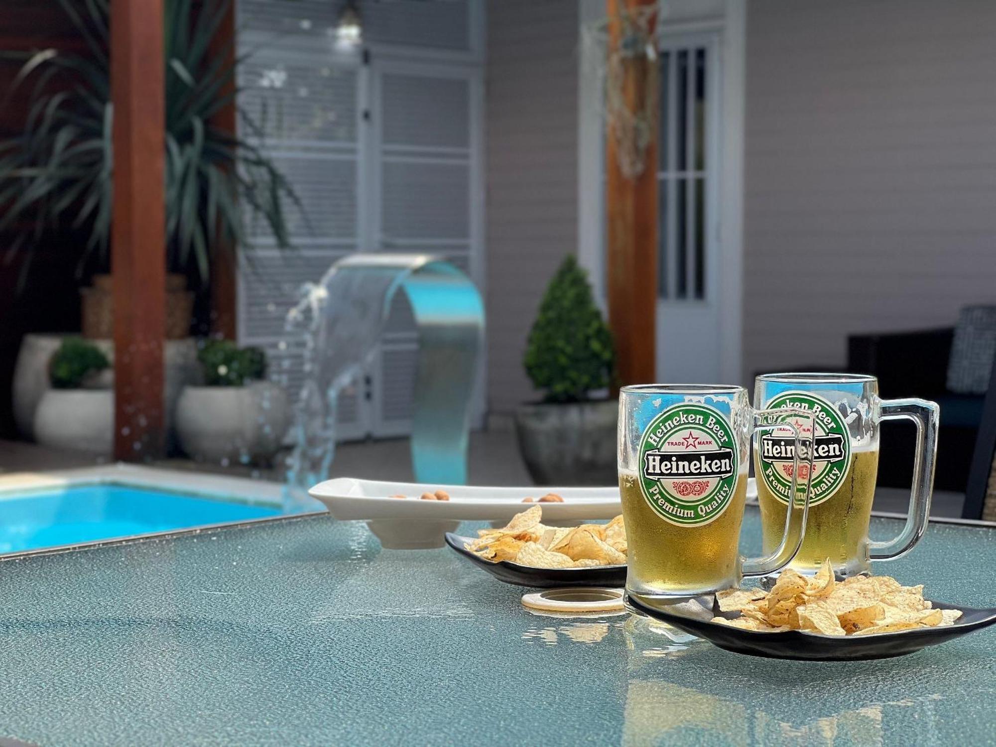 Casa Agradavel Com Piscina, A Poucos Passos Da Praia Peruíbe Zewnętrze zdjęcie