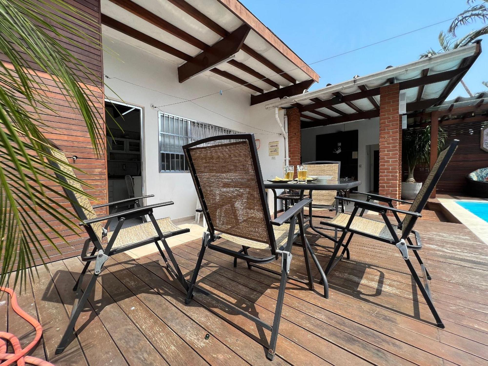 Casa Agradavel Com Piscina, A Poucos Passos Da Praia Peruíbe Zewnętrze zdjęcie